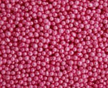 Picture of PINK SUGAR MINI PEARLS EDIBLE SPRINKLES X 50G